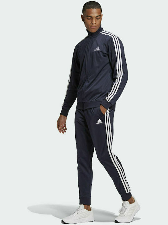 Adidas Primegreen Essentials 3-Stripes Set Sweatpants Legend Ink / White