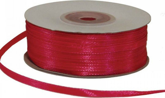 Next Satin Panglică Cu două fețe Monocromie Roz 100metri cu lățime 3mm
