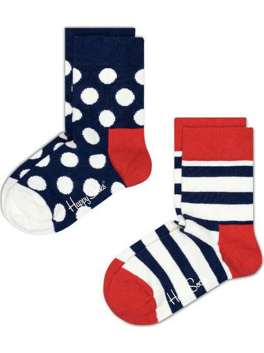 Happy Socks Kindersocken Kniehohe Stripe Bunte 2 Paar Happy Socks Kindersocken Kniehohe Stripe Bunte 2 Paar