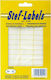 Stef Labels 1560Stück Klebeetiketten in Weiß Farbe 30xmm