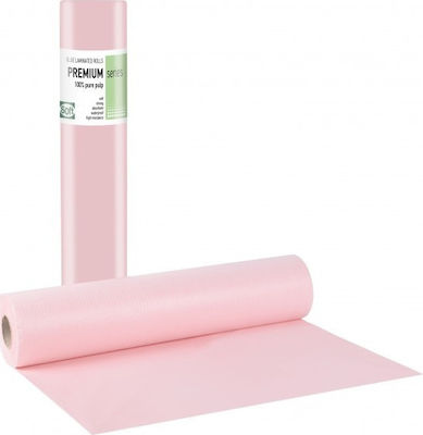 Bournas Medicals Εξεταστικό Ρολό Papier Plastifiziert Premium Standard 50cm x 50m. Rosa 1Stück