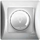 Lineme Recessed LED Complete Dimmer Switch Rotary 200W Silver 50-00141-5