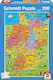 Kids Puzzle Map of Germany for 8++ Years 200pcs Schmidt Spiele