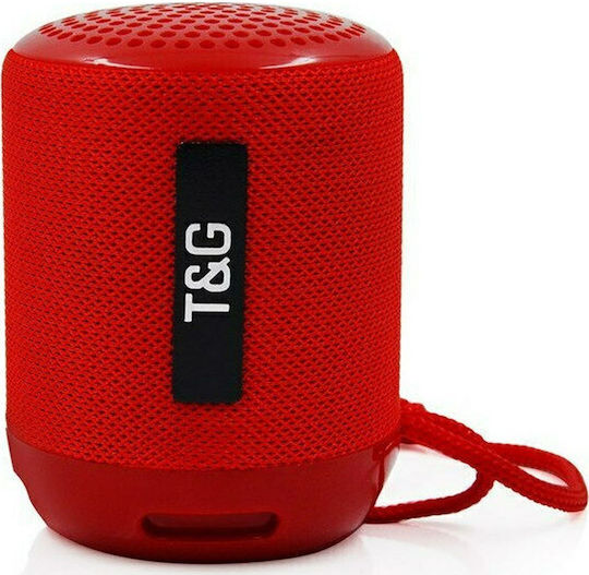 T&G TG-129 Bluetooth високоговорител 5W с радио и живот на батерията до 3 часа Червен