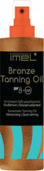 Imel Bronze Tanning Oil Sunscreen Oil for the Body SPF8 with Color in Spray 200ml