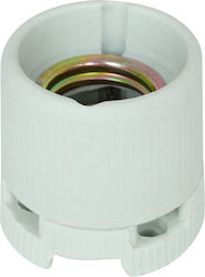 Evivak Power Socket with Socket E27 in White color 803103