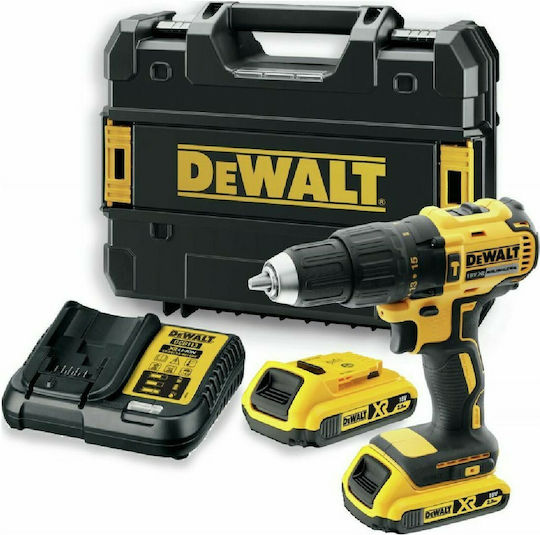 DEWALT DCD778D2T Κρουστικό Δραπανοκατσάβιδο Μπαταρίας 18V 2x2Ah