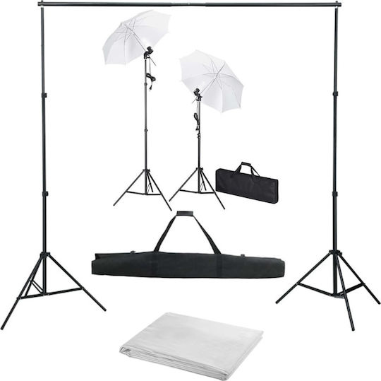 vidaXL Lighting Kit with Tripod