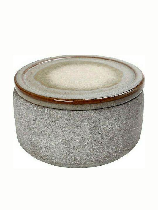 Espiel Candle Holder suitable for Tealights Concrete Grey 9.4x9.4x5cm 1pcs