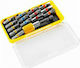 Rebel Set 15 Schraubendreher-Bits Kreuz / Torx / Stern