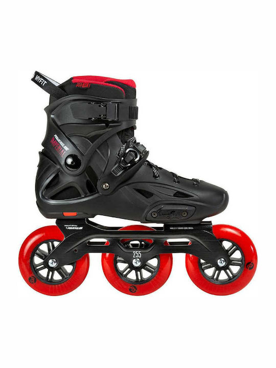 Powerslide Imperial 110 Inline Αυξομειούμενα Rollers Μαύρα Ενηλίκων