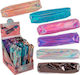 Plastic Pencil Case V0300984 with 1 Compartment Fuchsia