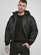 Winter Jacke Bomber Schwarz