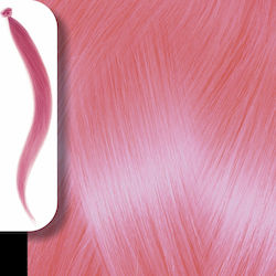 Yanni Extensions Extensie Keratin cu Păr Natural în Roz Culoare 50cm