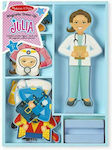 Melissa & Doug Magnetic Construction Toy Ρούχα Τζούλια Kid 3++ years