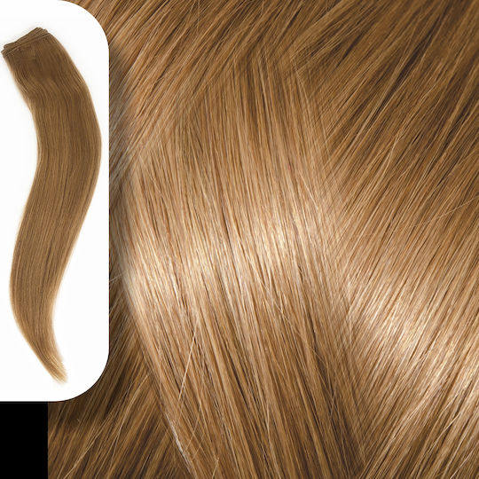 Yanni Extensions Τρέσα Κερατίνης με Φυσική Τρίχα σε Πολύ Ανοιχτό Ξανθό Χρώμα 50cm