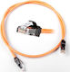 Nexans U/UTP Cat.6 Gigabit Ethernet Network Cable 3m Orange