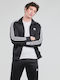 Adidas Adicolor Classics Firebird Jachetă cu fermoar pentru bărbați cu buzunare Neagră