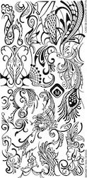 Magnetic Nail Design Stamping Plate Στάμπες για Νύχια 05 Magnetic Nail Design Stamping Plate Στάμπες για Νύχια 05