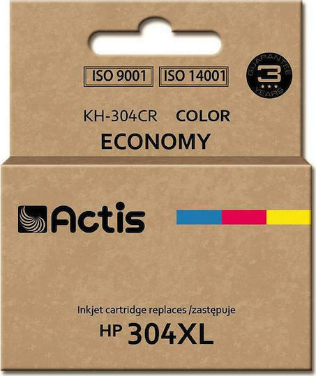 Actis Συμβατό Μελάνι Εκτυπωτή InkJet HP 304XL N9K07AE 18ml Πολλαπλό (Color) 1τμχ