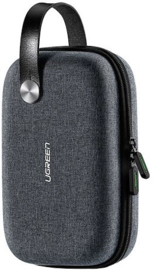Ugreen Protective Case Hard Disk SSD Case Travel Bag 20,3 x 12,9 x 7,2 cm Gray (50903)