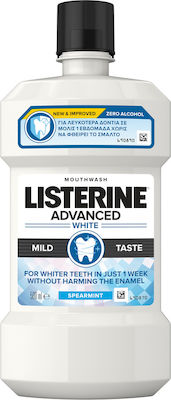 Listerine Advanced White Mild Taste Mouthwash 500ml