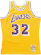 Los Angeles Lakers Magic Johnson 1984 Ανδρική Φανέλα Εμφάνισης Μπάσκετ