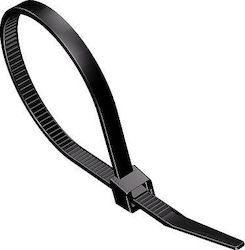 Arte Plast Plastic Cable Ties 430mmx4.8mm In Black Colour 100pcs 03-250