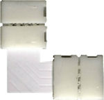 Aca Connector Σύνδεσμος 90 Μοιρών για SMD Led Strip RGB 5050RGBCORN