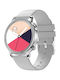 Colmi V23 Pro Smartwatch με Παλμογράφο (Ασημί)