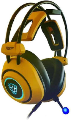 Motospeed H19 Über Ohr Gaming-Headset mit Verbindung USB Yellow