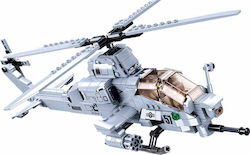 Sluban Tocuri Attack Helicopter pentru 10+ ani 482buc