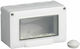 Vimar Surface Mounted Electrical Box IP55 4M for Mechanisms in Gray Color