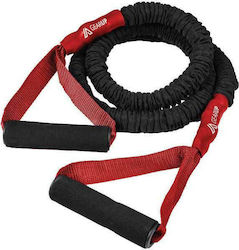 Gearup Gymtube Resistance Band Hard with Handles Black