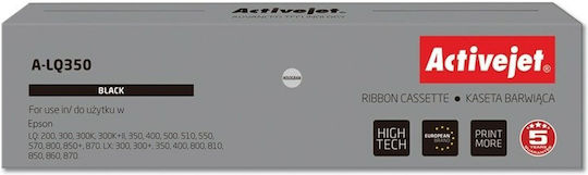 Active Jet Compatible Ribbon Ink Cartridge for Epson Schwarz 1Stück (A-LQ350)