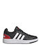 Adidas Αthletische Kinderschuhe Basketball Hoops 2 Core Black / Cloud White / Vivid Red