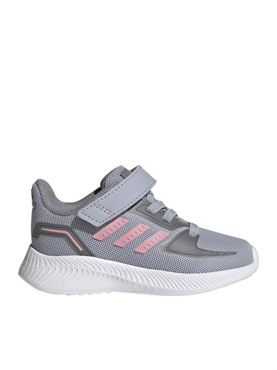 Adidas Αθλητικά Παιδικά Παπούτσια Running Runfalcon 2.0 I Halo Silver / Super Pop / Grey Three
