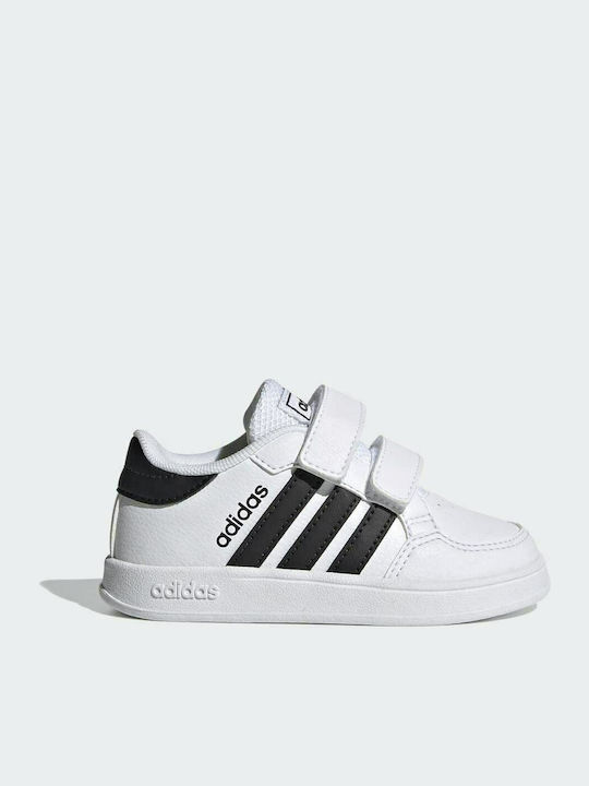 Adidas Παιδικά Sneakers Breaknet με Σκρατς Cloud White / Core Black