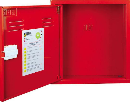 Mobiak Fire Hose Cabinet with Hook 50x47x14cm