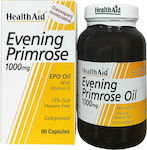 Health Aid Evening Primrose Oil 1000mg Ergänzungsmittel für die Menopause 90 Mützen