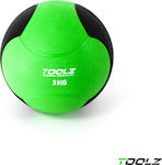 Toolz Medicine Ball 3kg Green