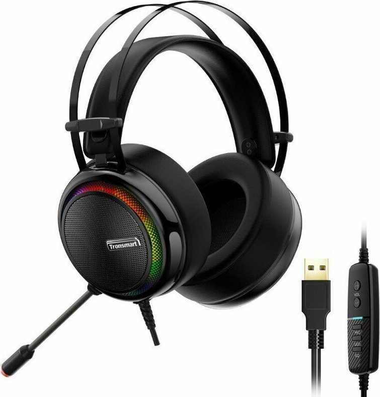 Tronsmart Glary Over Ear Gaming Headset (USB) Skroutz.gr