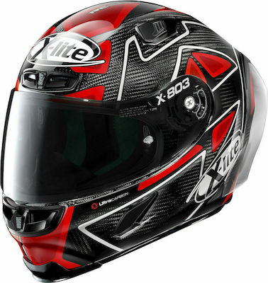 X-Lite X-803 RS Ultra Carbon Full Face Helmet with Pinlock DOT / ECE 22.05 1300gr 27 D.Petrucci KR50167