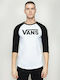 Vans Classic Ragl Men's Long Sleeve Blouse White