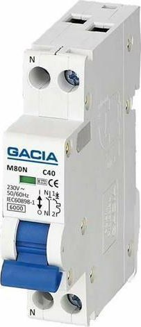 Gacia Automatic Circuit Breaker 3A Single-pole AC 500-42017