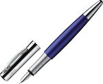 Rotring Schreibfeder Mittel Blau mit Blau Tinte