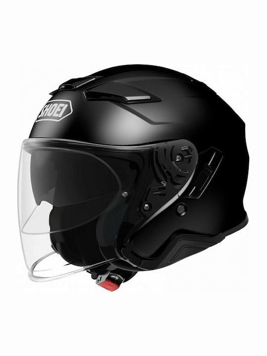 Shoei J-Cruise ΙΙ Black Κράνος Μηχανής Jet με Sunvisor