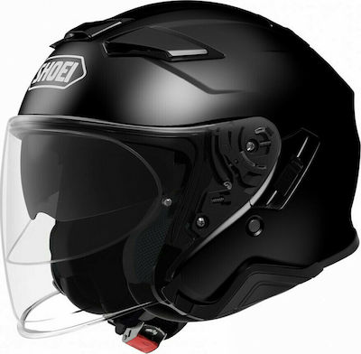 Shoei J-Cruise ΙΙ Black Κράνος Μηχανής Jet με Sunvisor