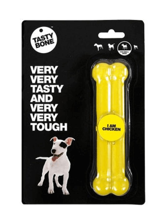 Tasty Bone Chicken Nylon Παιχνίδι Κόκκαλο Small 15εκ. Κίτρινο