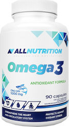 AllNutrition Omega 3 Рибено масло 1000мг 90 капси AllNutrition Omega 3 Рибено масло 1000мг 90 капси